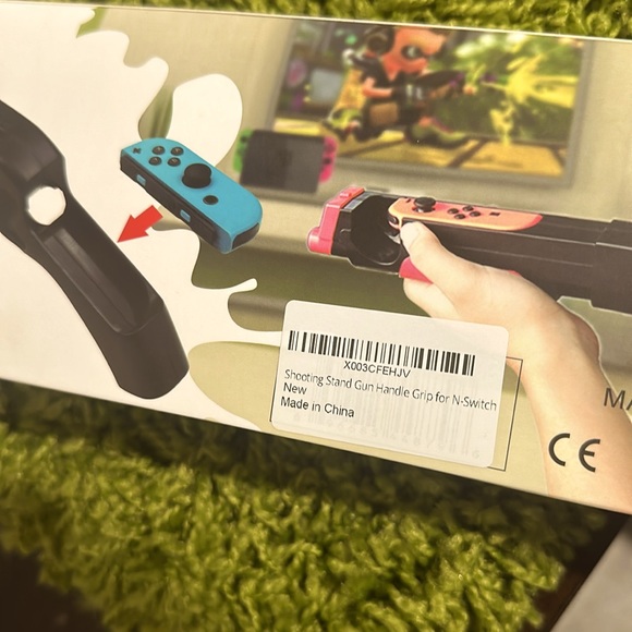 Shooting stand gun hand grip for in dash switch. GameGun for NS J-CON. - Picture 3 of 3